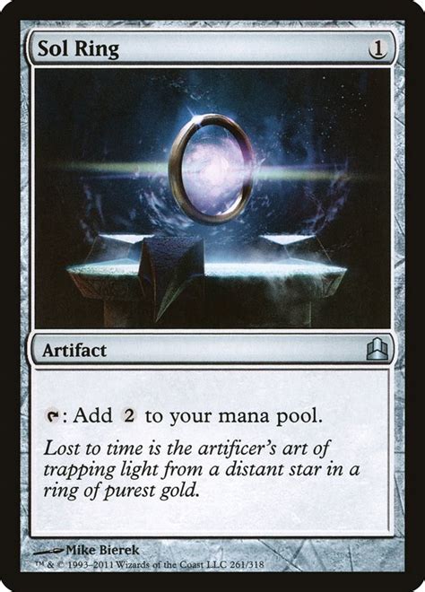 Sol Ring and the Power Creep in Magic: The Gathering's Card Design